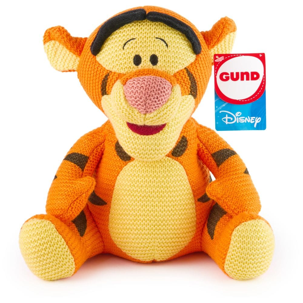 Bicho de pelúcia GUND Disney Official Tigger Knit de 25 cm