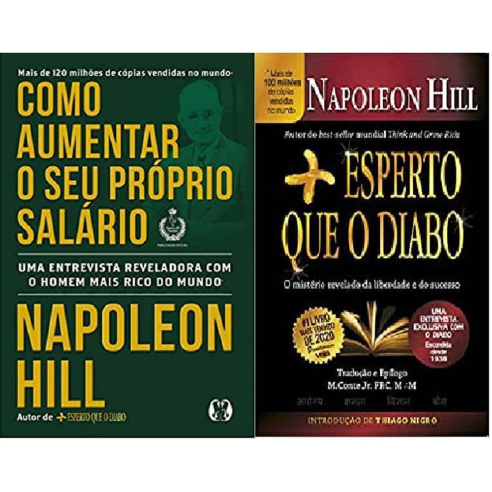 Kit 2 Livro Como Aumentar Seu Próprio Salário +Mais Esperto