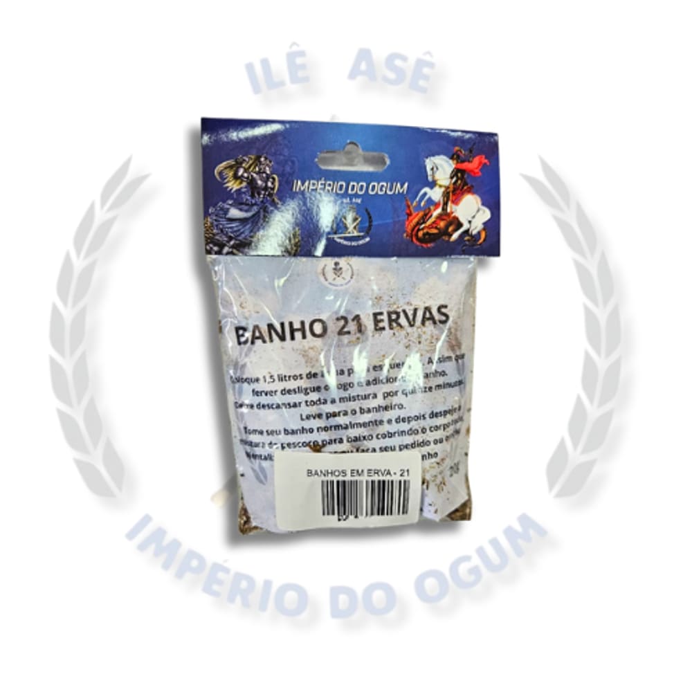 Banhos Em Erva - 21 Ervas