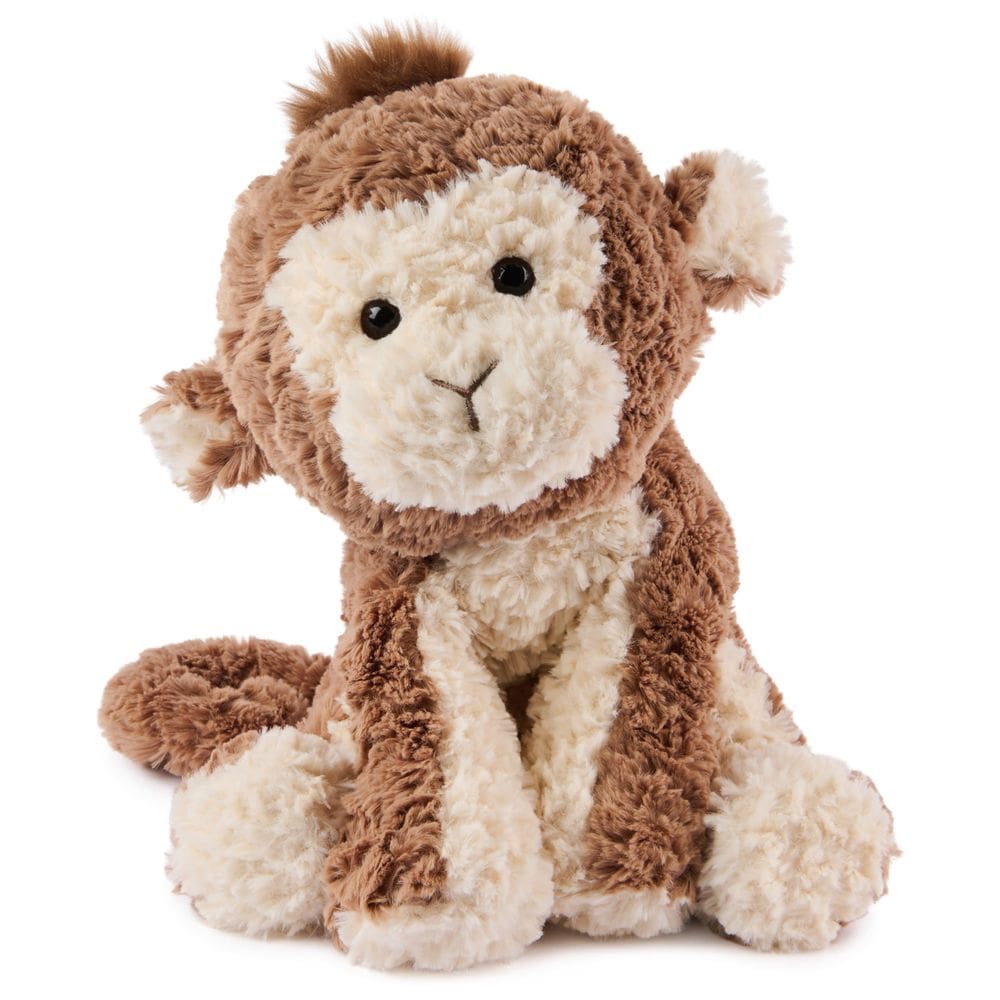 Coleção Plush Monkey GUND Cozys para crianças de 1 ano marrom 25 cm