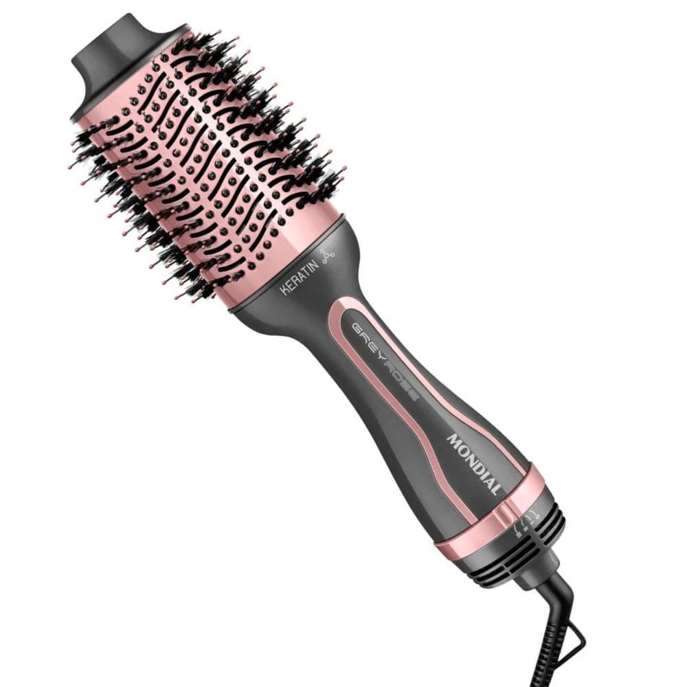 Escova Secadora 3 Em 1 Keratin Technology 1300w Bivolt