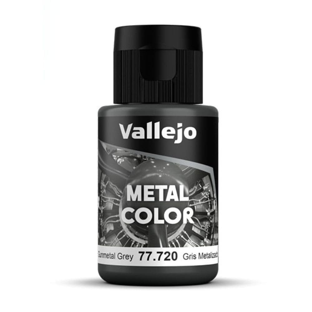 Pintura Vallejo Metal Color Gunmetal Grey 32ml