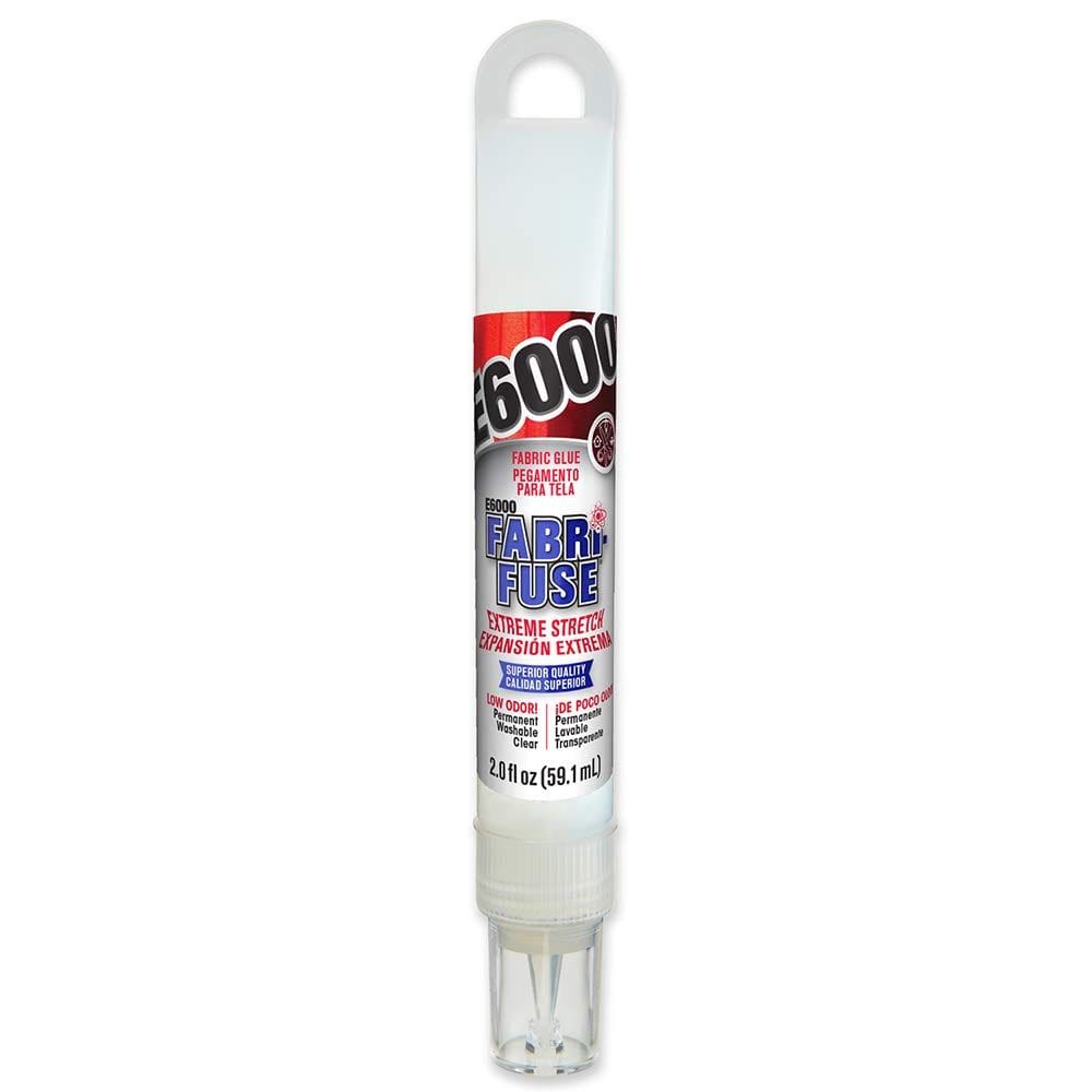 Cola adesiva E6000 Fabri-Fuse 60 ml Tecido transparente