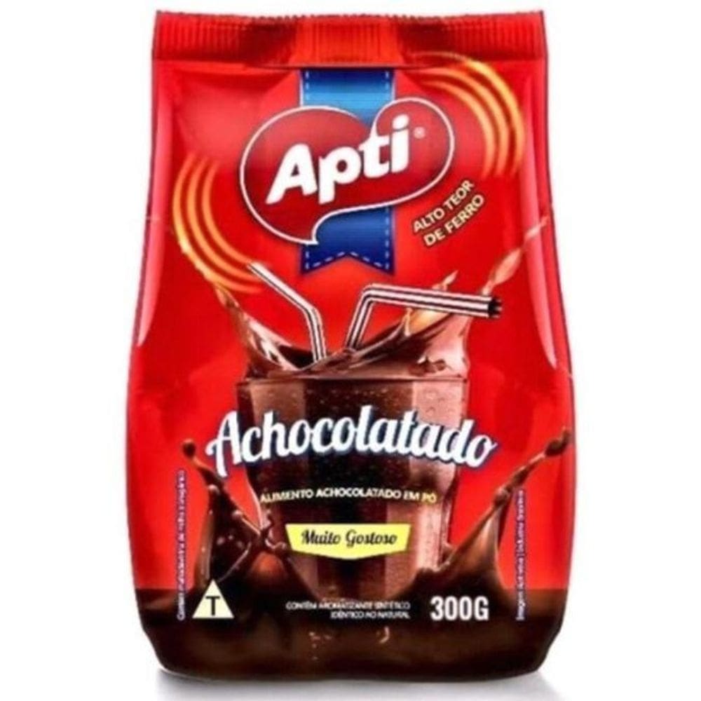 Mistura Em Pó Achocolatado Embalagem Apti 300G