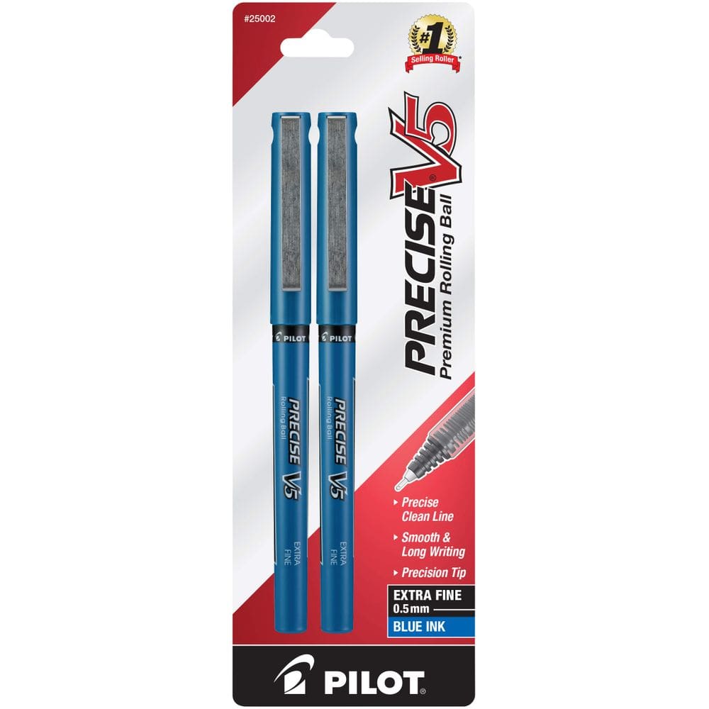 Caneta PILOT Precise V5 Stick Liquid Ink Rolling Ball 0,5 mm azul