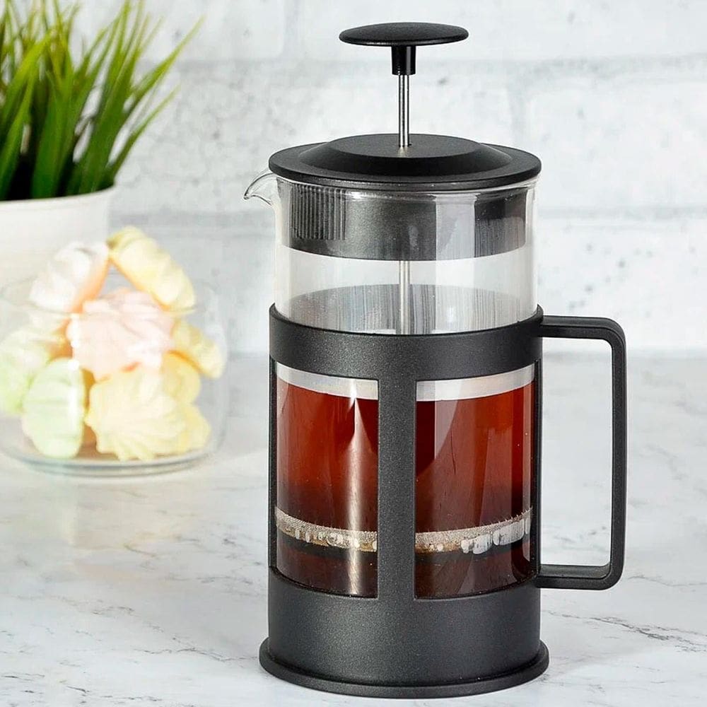 Prensa Francesa Manual 350Ml Vidro Para Café Qualidade