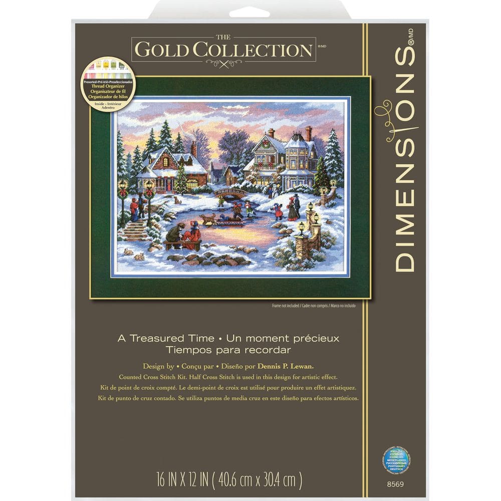 Kit Cross Stitch Dimensions Gold Collection Treasured Time