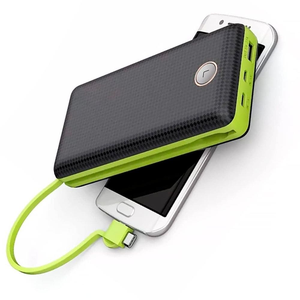 Power Bank 20000Mah Bateria Rápida E Portátil Celular