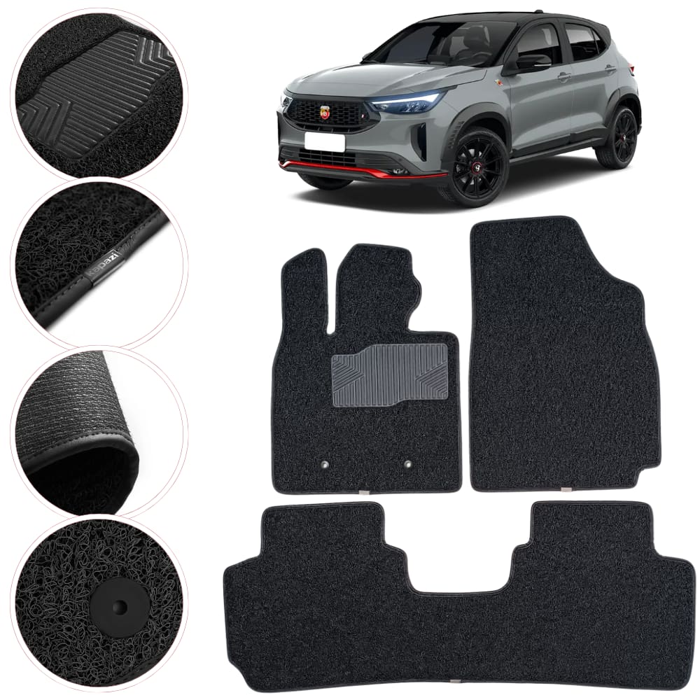 Tapete Kapazi Automotivo Fiat Pulse 2021 a 2026 Preto