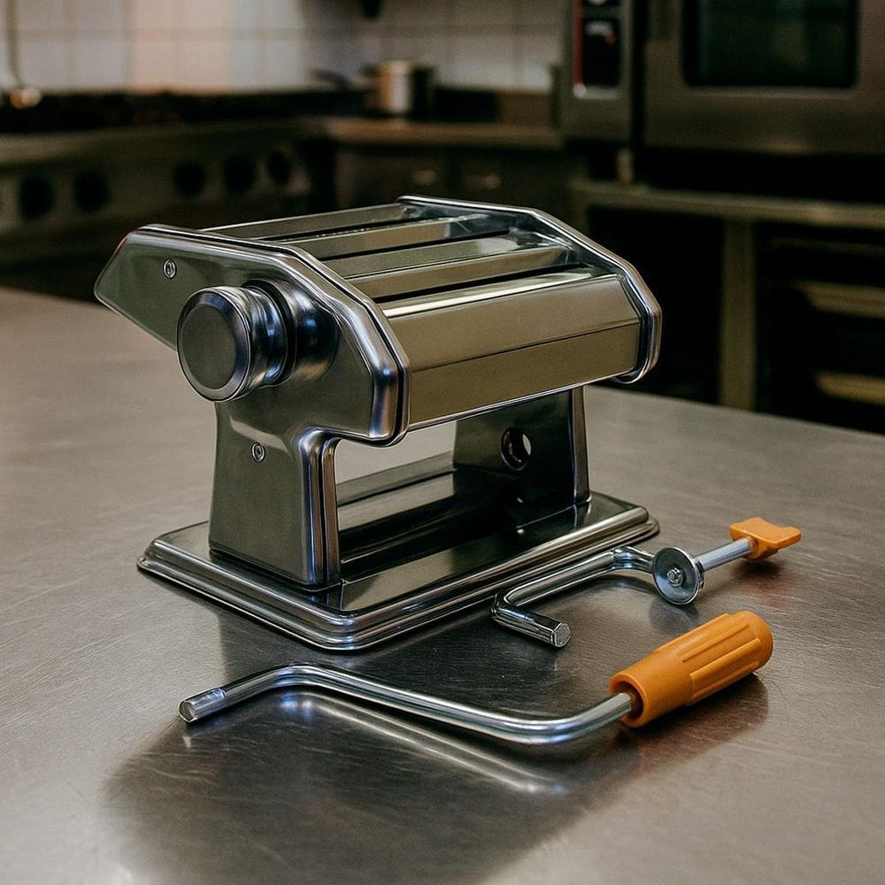 Maquina De Macarrão Caseira Tipos Manual Prateado