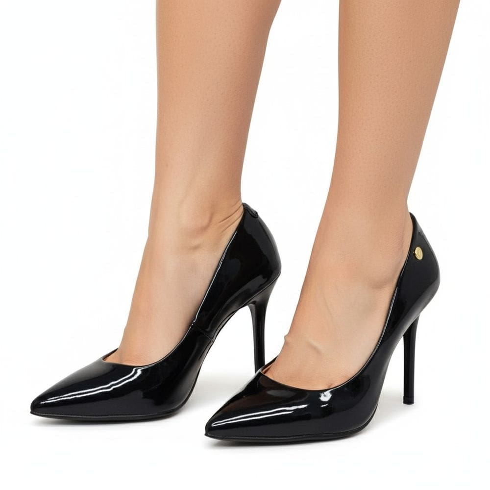 Scarpin Feminino Vizzano Salto Alto Bico Fino 1421.100