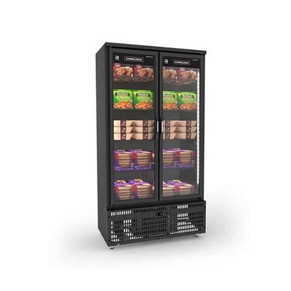 Auto Serviço Vanguard Congelados 2 Portas -18 ºc ASVCG2P PR_PR 220v  Refrimate