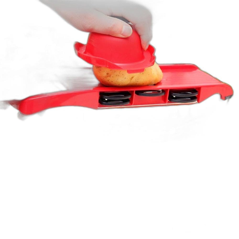 Mandolina Manual Para Fatiado Fino De Vegetais E Verduras