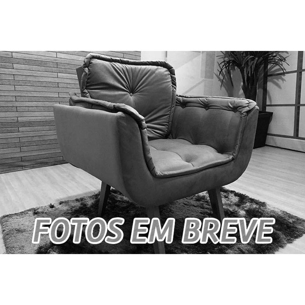 Poltrona Decorativa 1 Lugar Terracota 328 Rebeca