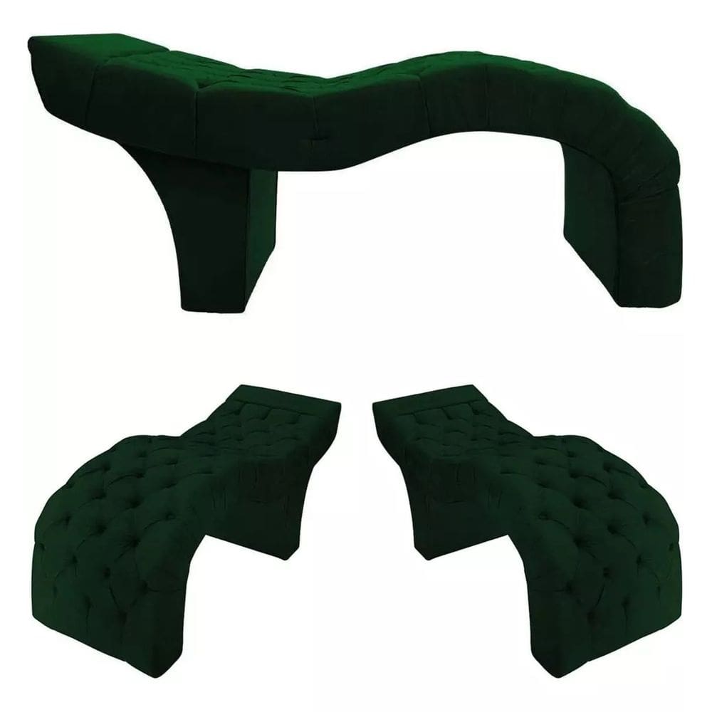 Maca Estetica Verde Profissional Premium Suede - Santo Box FR