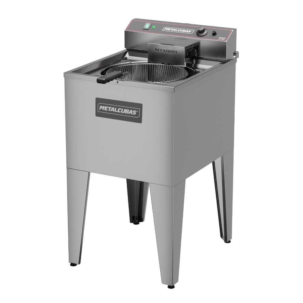 Fritador Elétrico Água e Óleo 35 litros com Pedestal 5.000W FAO 1 C 220V - Metalcubas