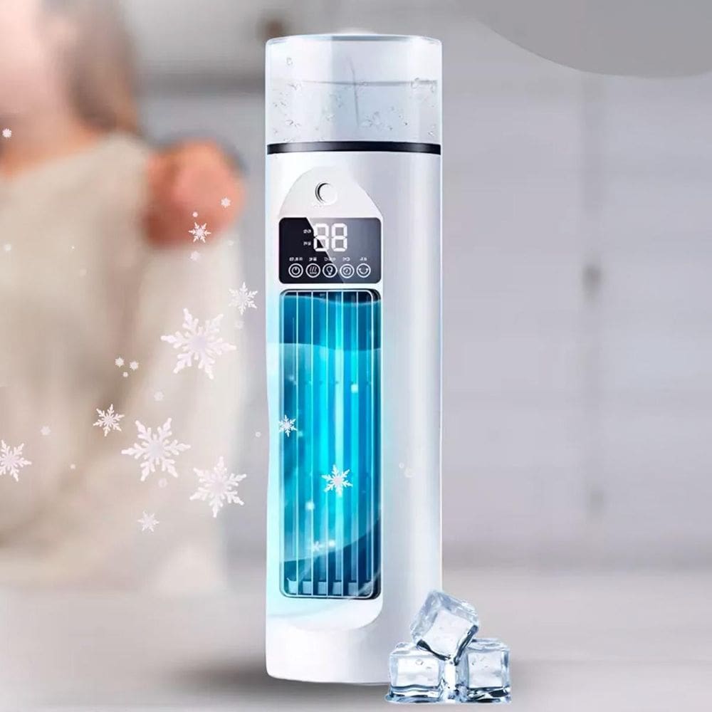 Ventilador Torre Para Ambientes Fechados Com Oscilação