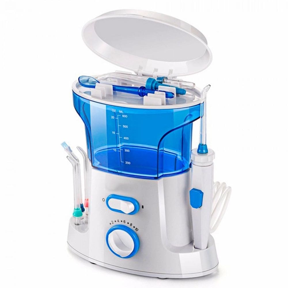 Limpador Bucal Elétrico Bivolt 7 Bicos Diferentes Limpeza