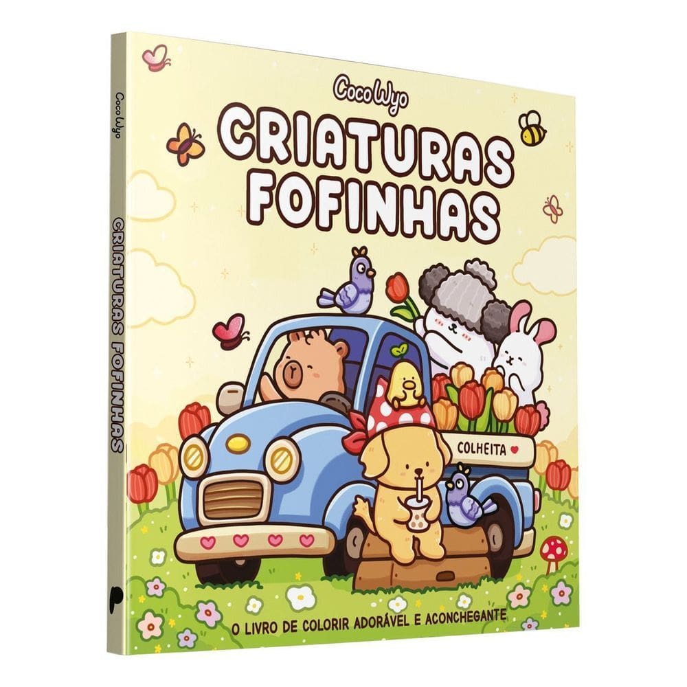 Criaturas Fofinhas (Cozy Cuties) – Livro De Colorir Coco Wyo