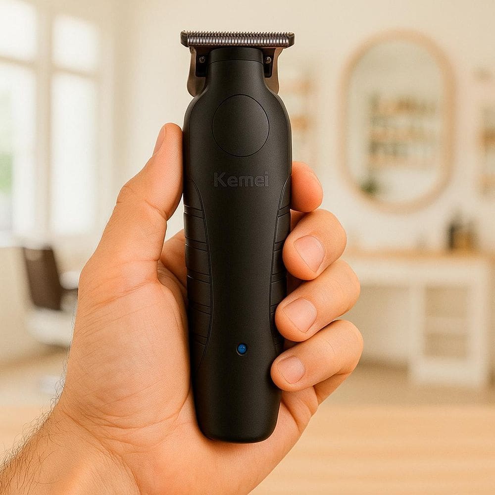 Maquina Eléctrica Kemei Barba E Cabelo