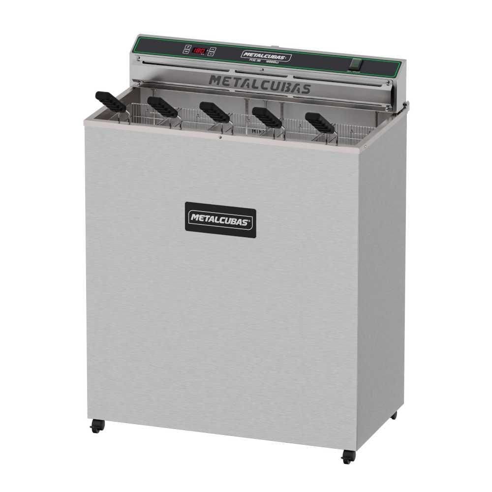 Fritador Elétrico com Pedestal 30 Litros Óleo 10.000W FOE 30 P 220V - Metalcubas