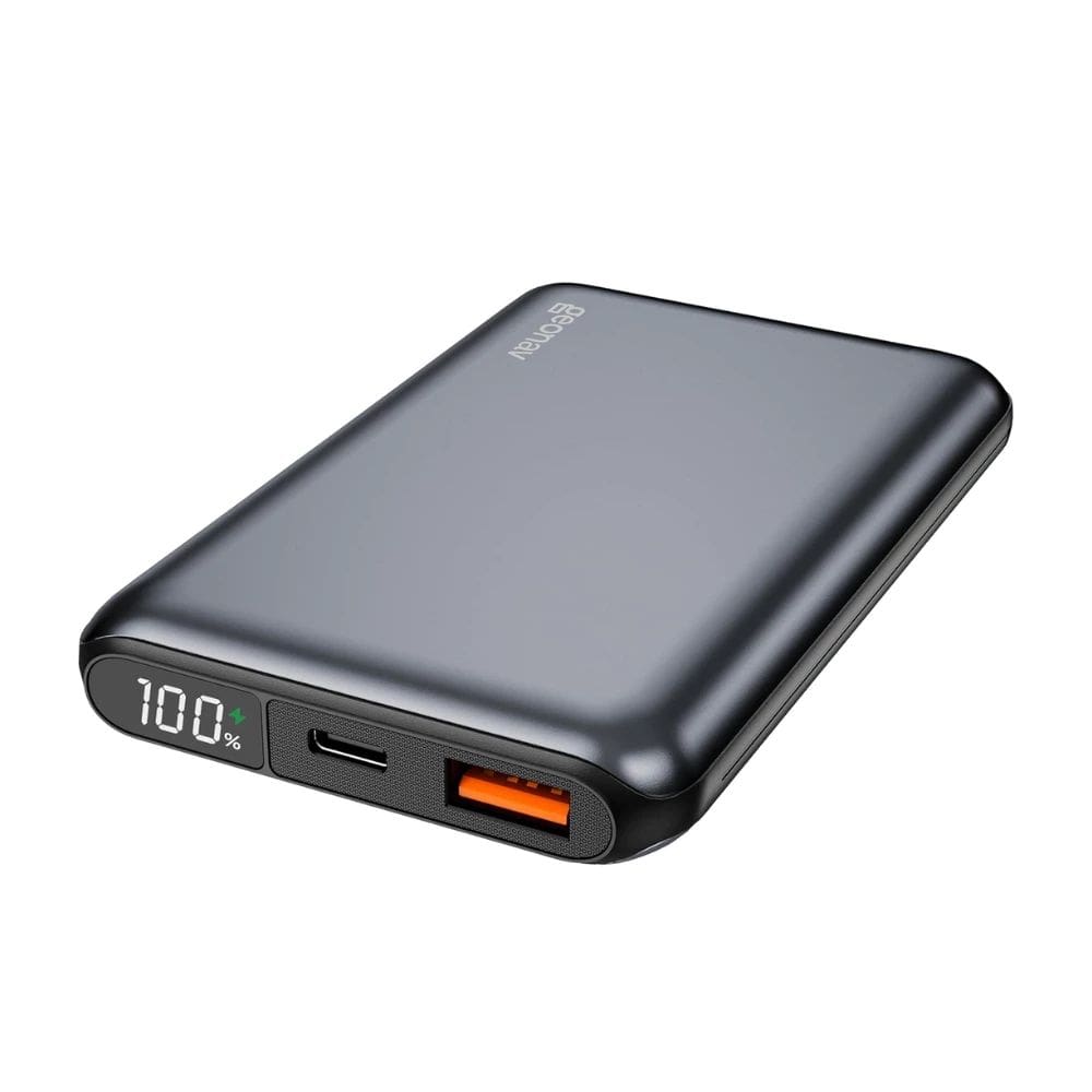 Carregador Portátil Geonav 10.000mah 20wpd Quick Charge Usb A, Usb C, Carregamento Rápido