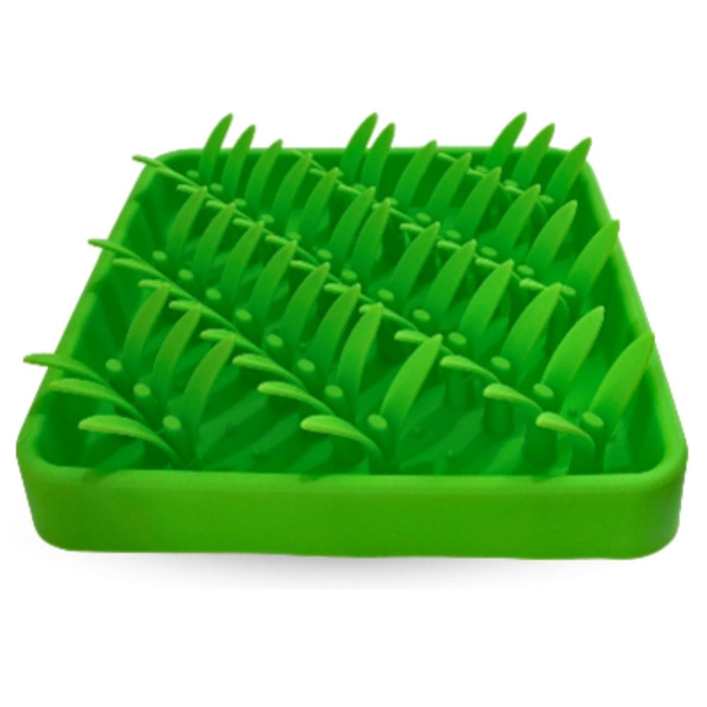 Comedouro Lento e Tapete de Fuçar com Ventosas NatureSniff Para Cães e Gatos