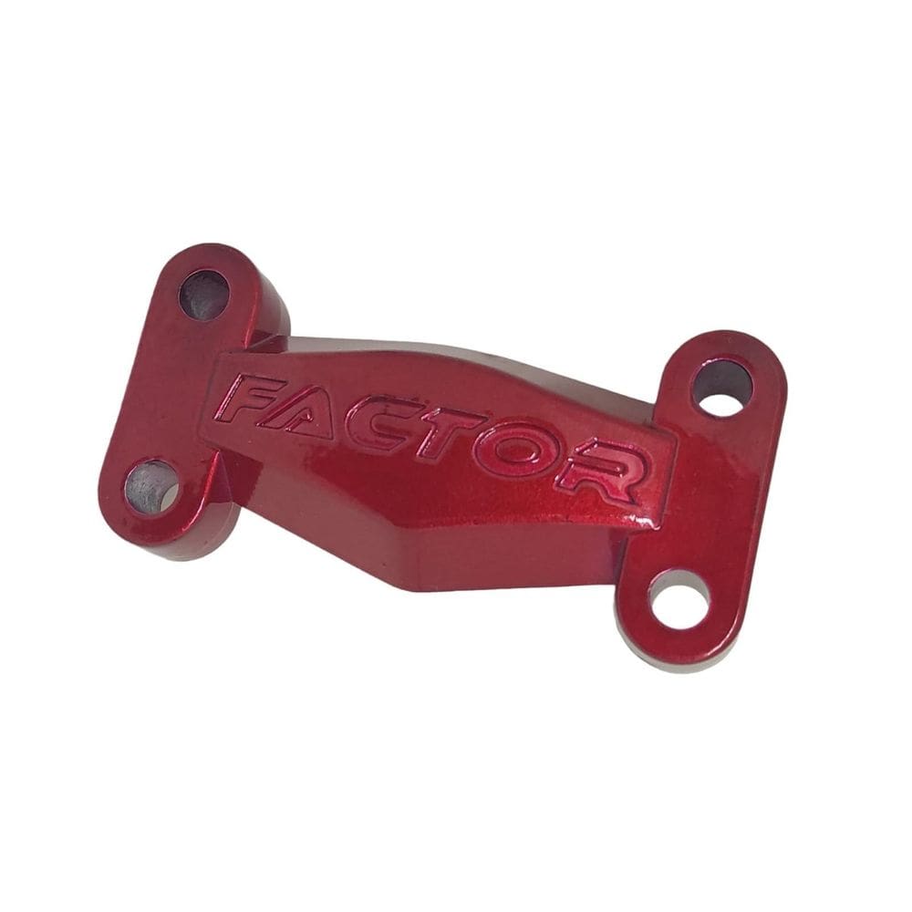 Cadeado Fixador Esportivo Guidão Vermelho Factor 125 / 150