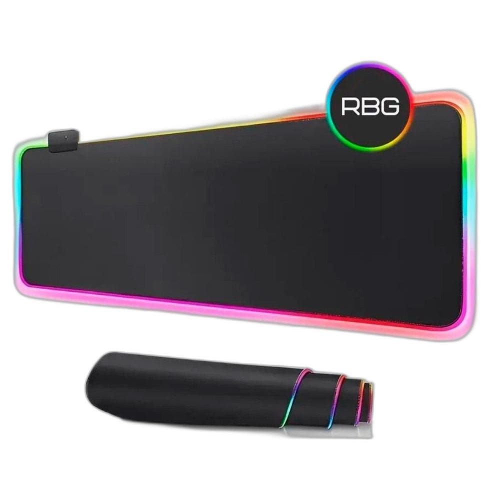 Mousepad Gamer 80X30Cm Iluminação Rgb 11 Efeitos