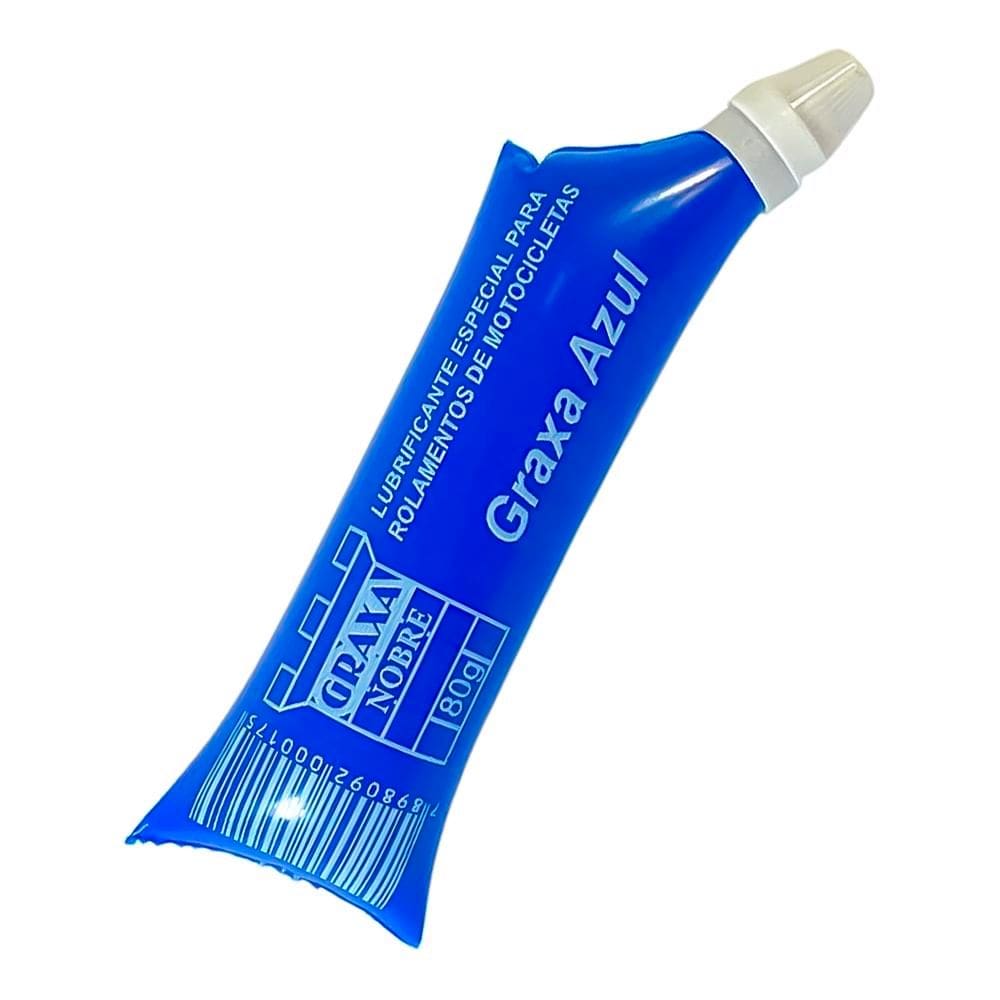 Graxa de Lítio Azul para Rolamentos de Motocicletas 80 g - Graxa Nobre GAL80