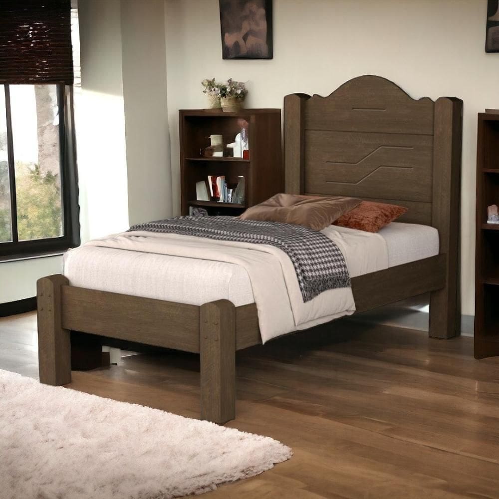 Cama Solteiro Thalia Chocolate Cambel