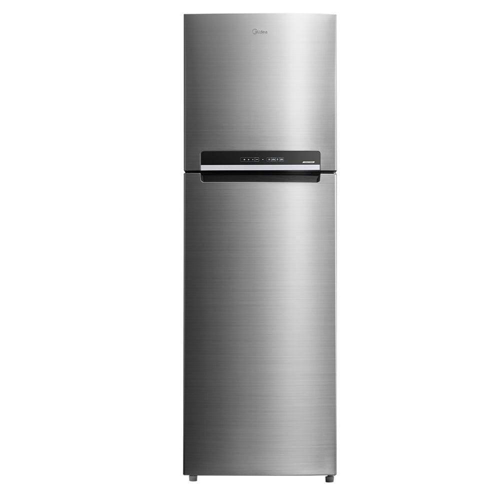 Geladeira-refrigerador Midea Frost Free Duplex 425L RT572EVD Inox 110V