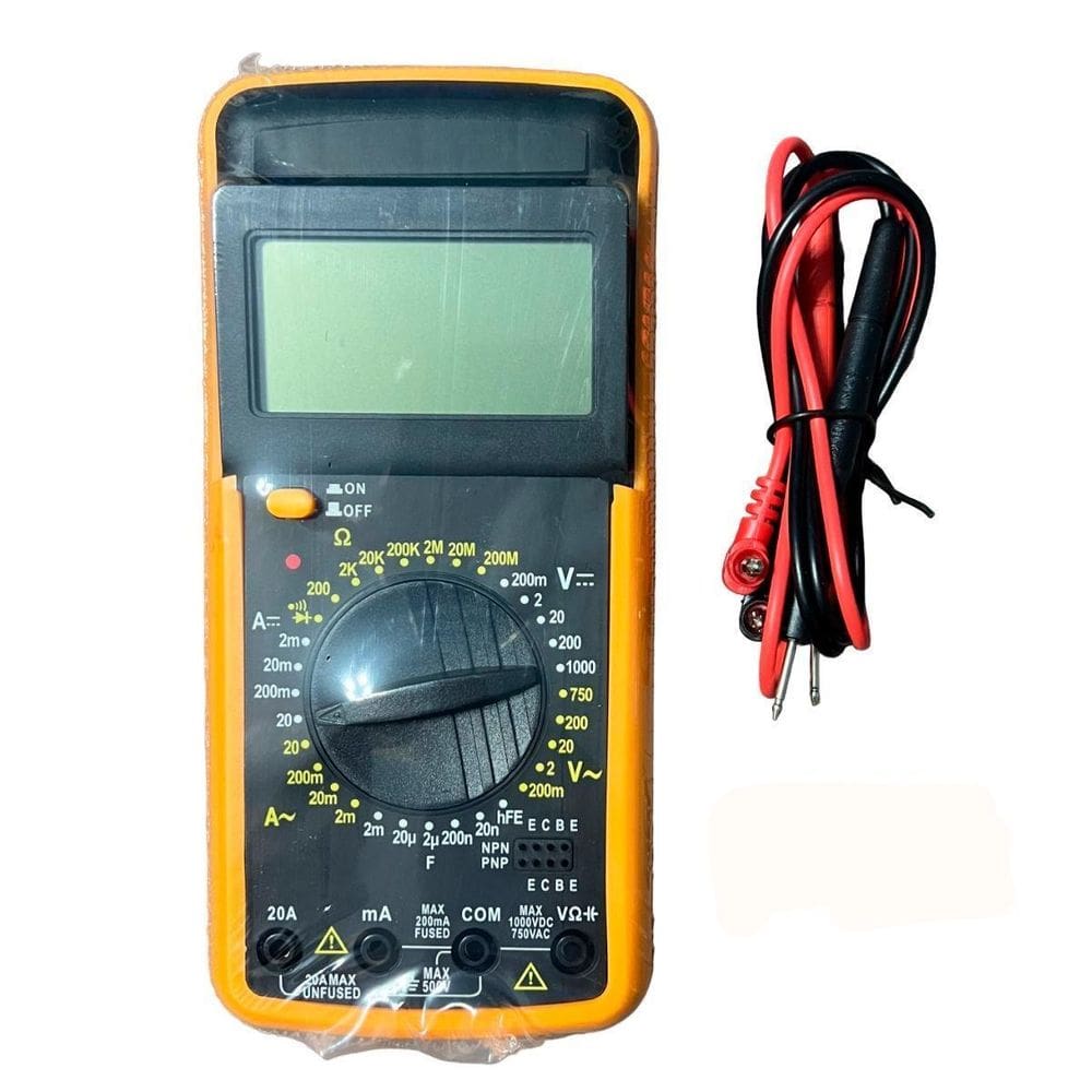 Profissional Multímetro Medição De Iluminação Com Tensão