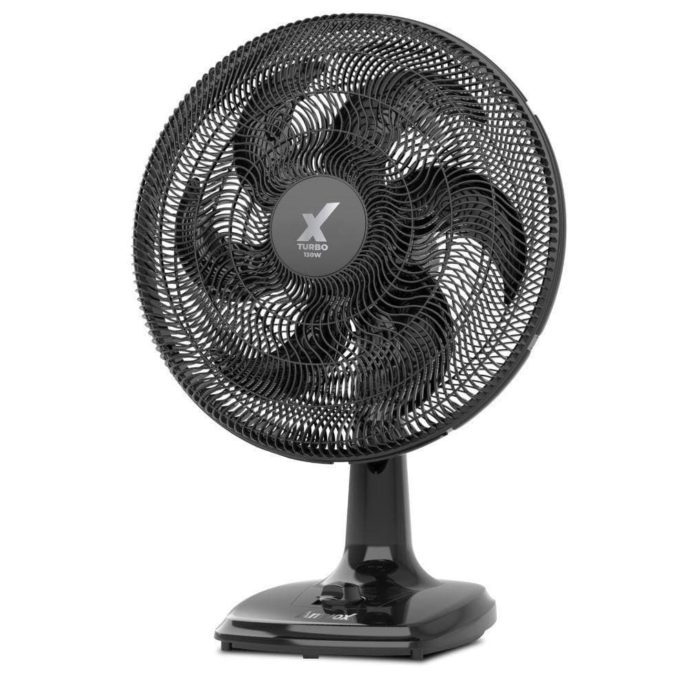 Ventilador De Mesa Amvox Turbo Amv4126 50cm 3 Velocidades Preto 220V
