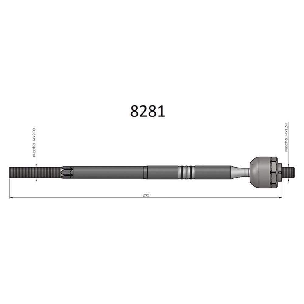 Barra Axial Doblo Adventure Bortec