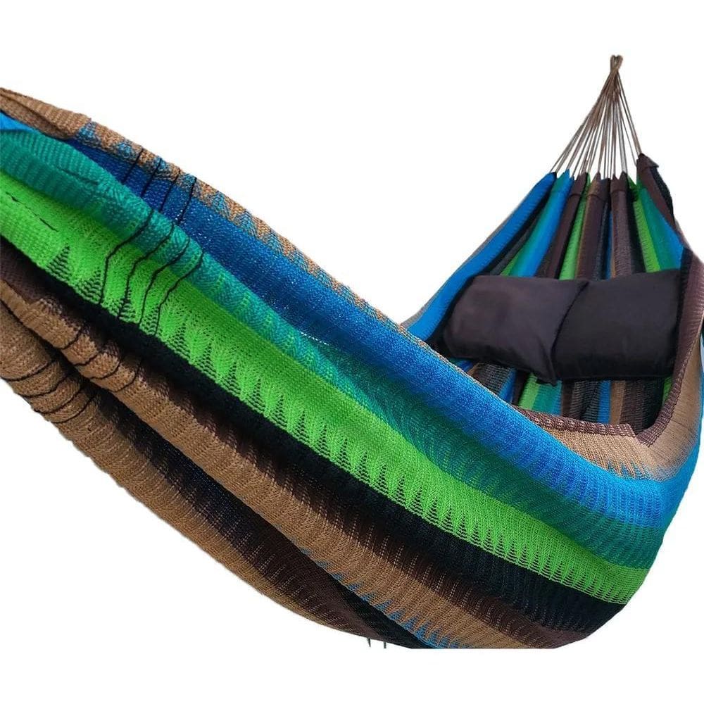 Rede De Dormir Descanso Nylon Impermeável Amazonas Col Safar