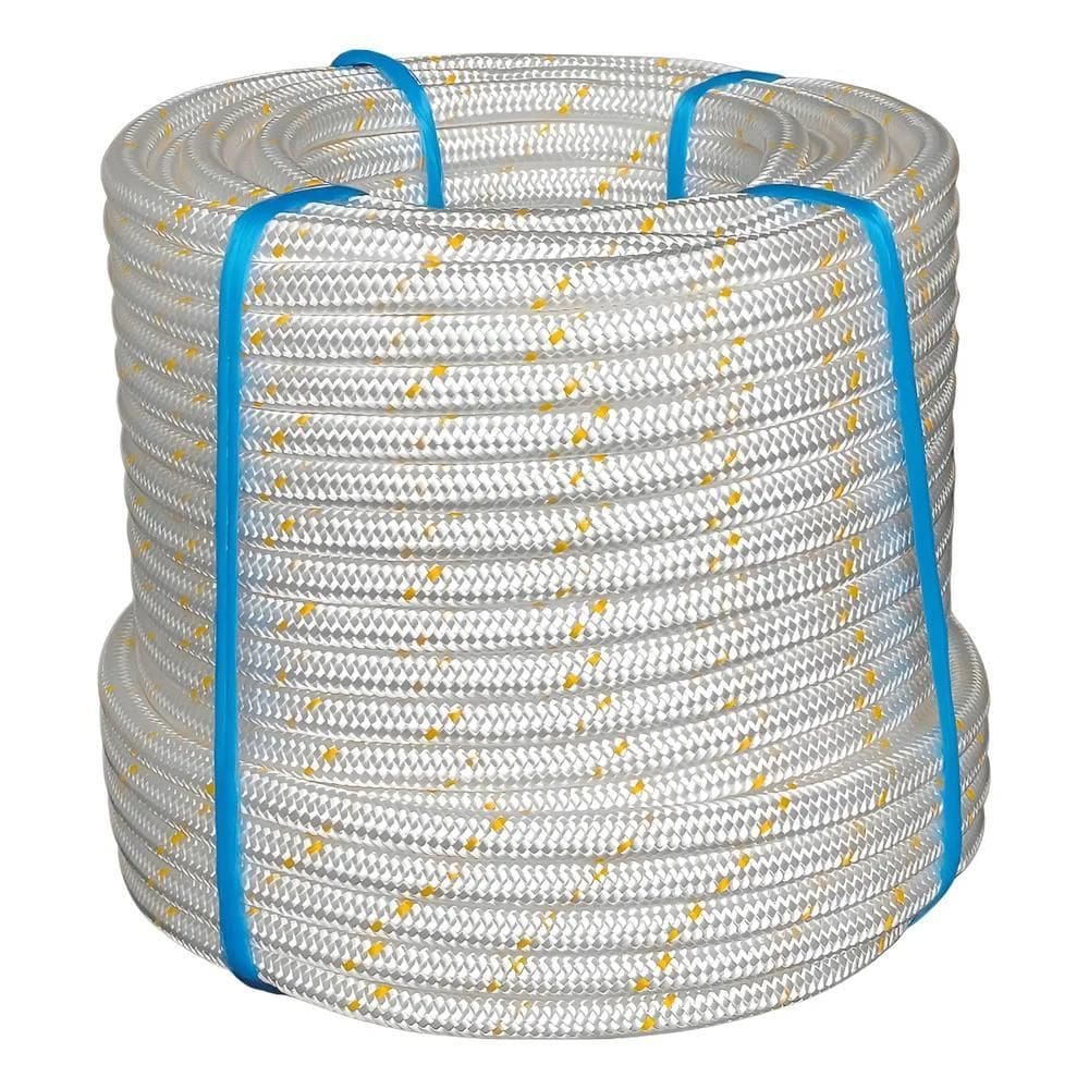 Cordas Pampa Nr18 12Mm Corda Rapel Poliamida Cor Branca Com