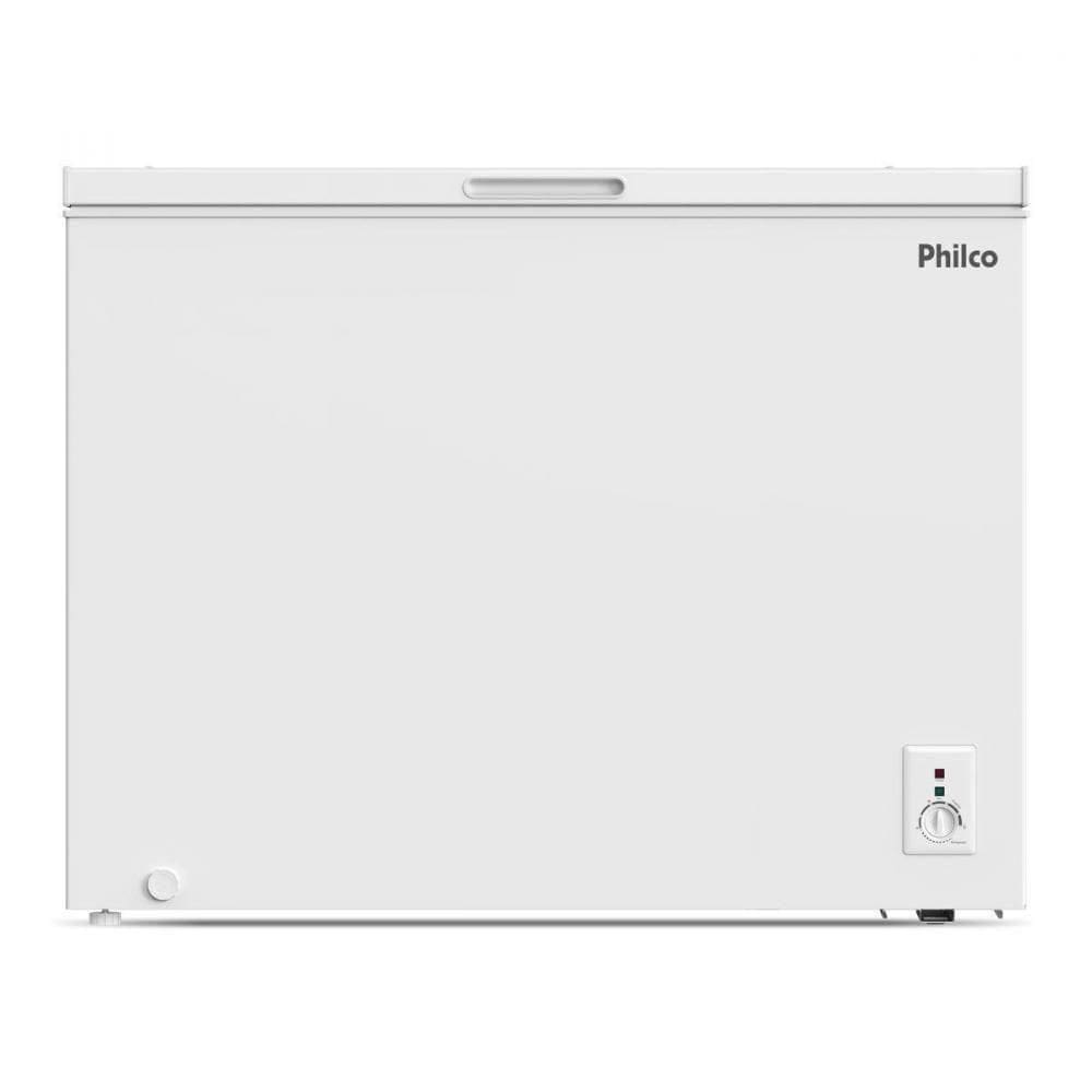 Freezer Horizontal Philco Manual 253L 1 Porta PFH260B Branco 110V
