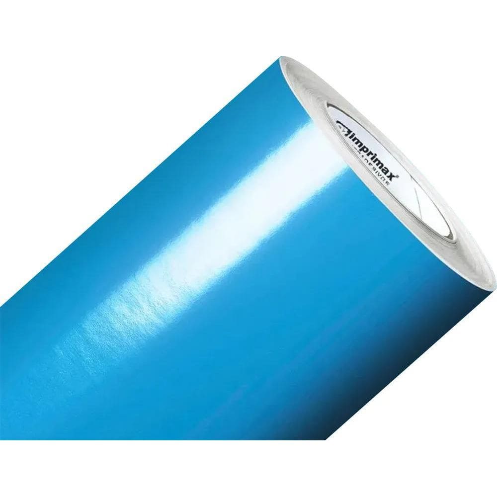 Vinil Adesivo Para Balão - Bubble - Silhouete - 2 Azul Céu