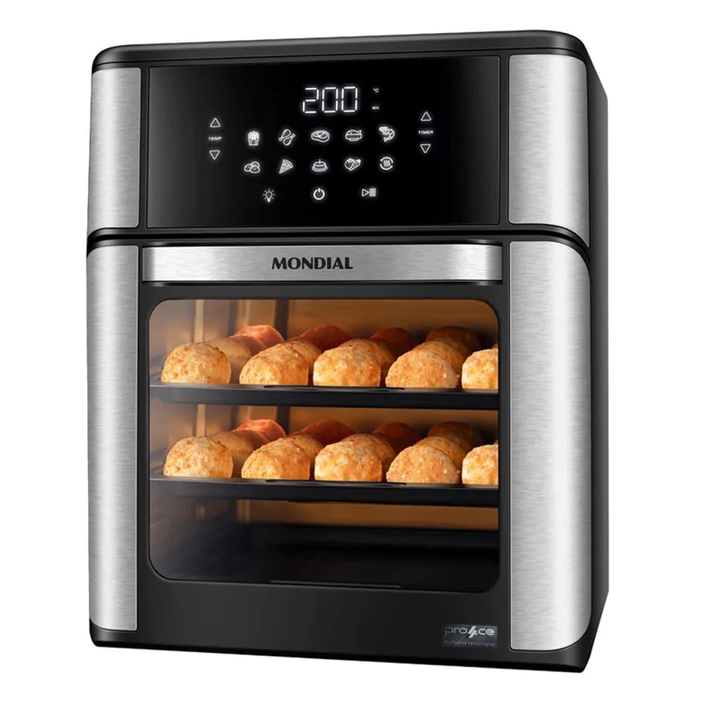 Fritadeira Air Fryer Mondial Forno Oven 12L AFON-12L-BI
