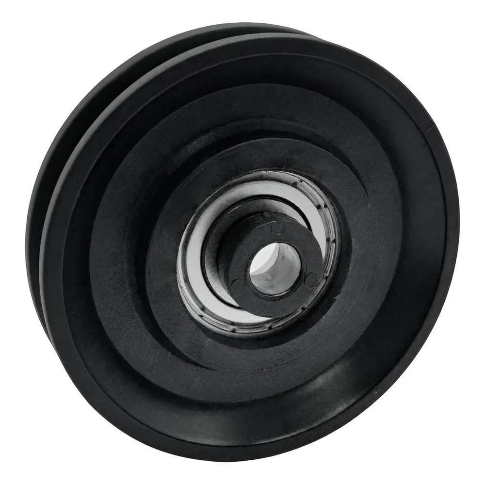 Kit 3 Roldanas Com Rolamento 90Mm Para Aparelhos Academia