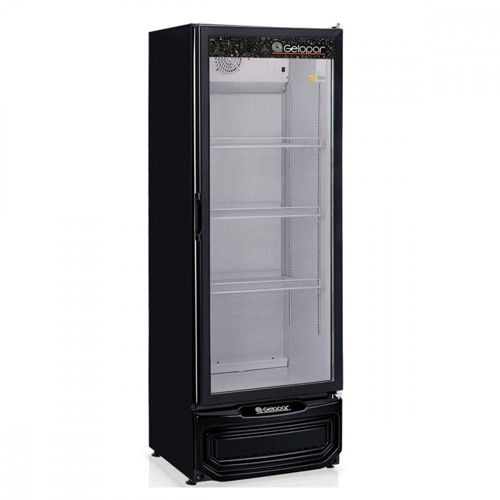 Expositor Refrigerado de Bebidas Gelopar 410 Litros GPTU-40 Preto - 220V