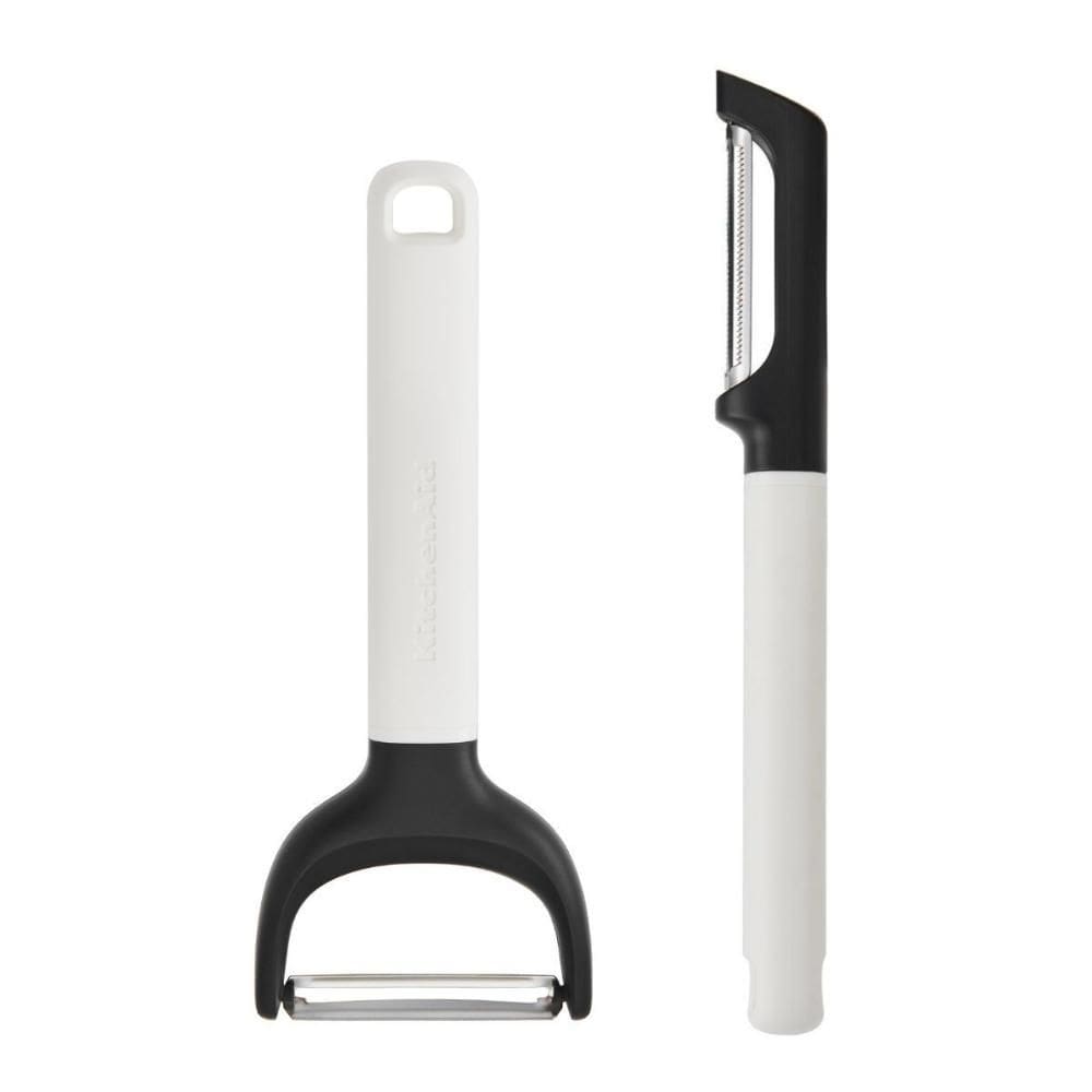 Jogo Descascador Y-Peeler e Euro Legumes Branco KitchenAid