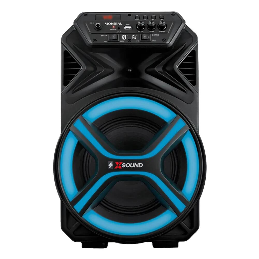 Caixa de Som Amplificada Mondial 400W RMS | Casas Bahia