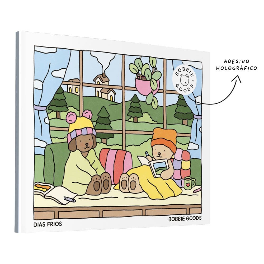 Livro de Colorir Bobbie Goods Dias Frios - Catavento