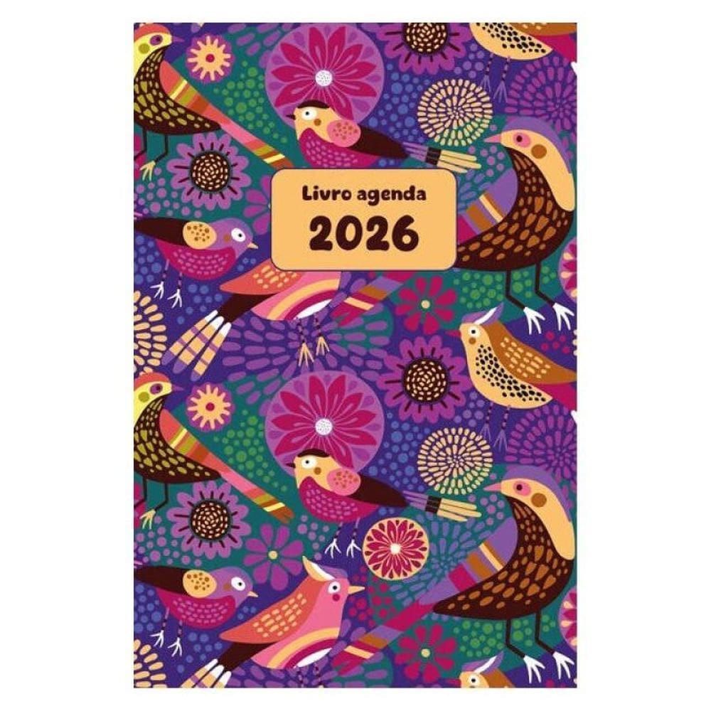 Livro Pássaros - Agenda 2026