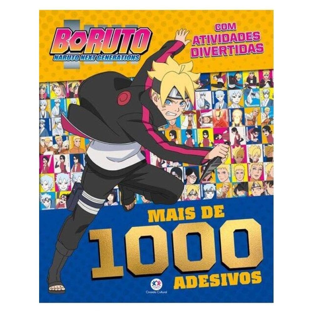 Boruto - Mais De 1000 Adesivos