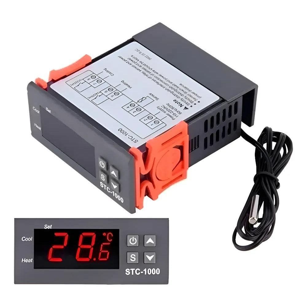 Termostato Digital Stc-1000 Controlad Temp 110/220 Diversos