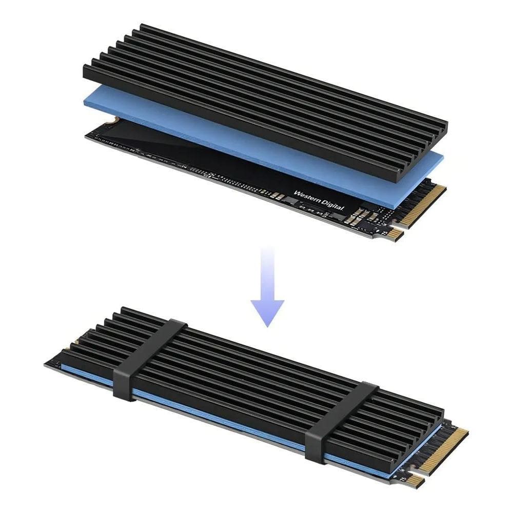 Sore Store Alm3Mm Dissipador Calor Aluminio Thermal Pad Ssd