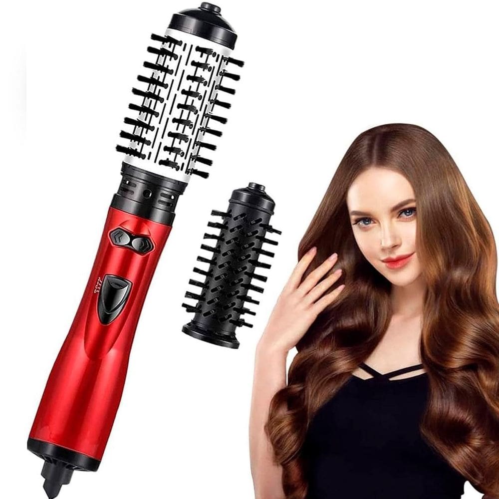 Escova Rotativa 2 Em 1 Seca E Alisa Acabamento Profissional